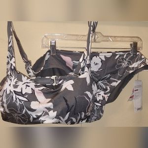 Athleta Aqualuxe Wildflower Bikini Top & Bottoms